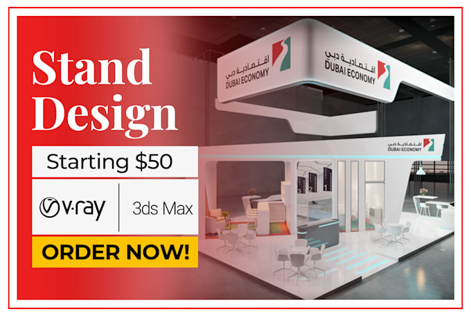 design 3d trade show booth, exhibition stand, and kiosk design