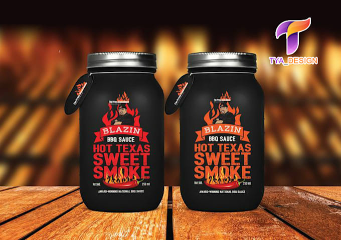 design label bottle jar cans for your product