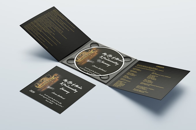 create a full set of graphics for your next album