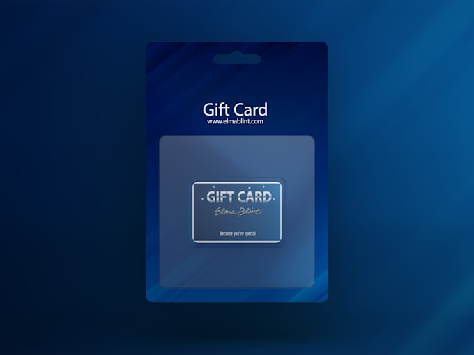create a catch eye gift card or voucher