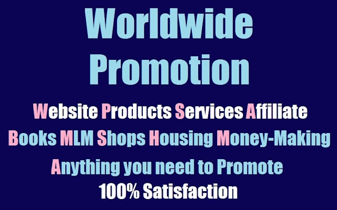 promote website affiliate link to get traffic worldwide