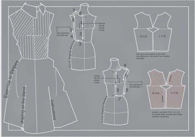 Professional Pattern Maker Pattern maker for any kind of garments product by Shahinahsan176 | Fiverr
