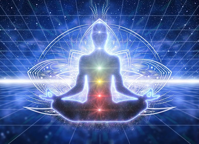 cast aura cleansing spell and remove negative energy blockages