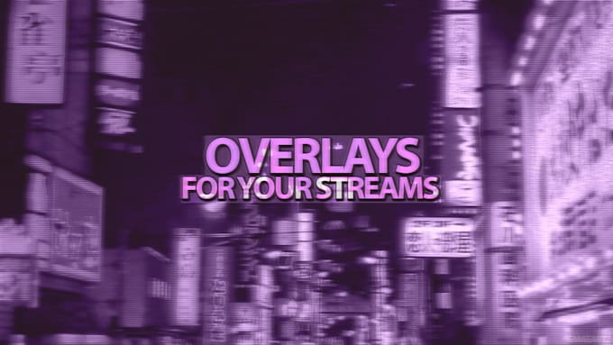 create overlays for your streams