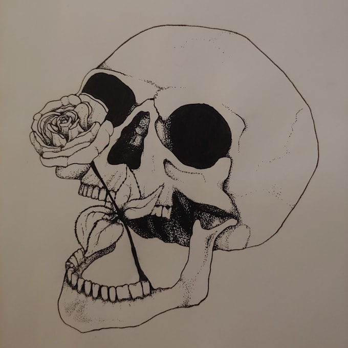 Draw tattoo designs in any style by Tiny bw Fiverr