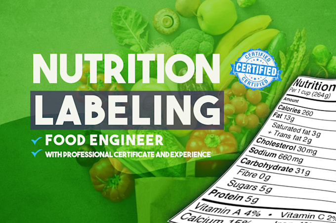 The most accurate nutrition labeling for your food product or ...