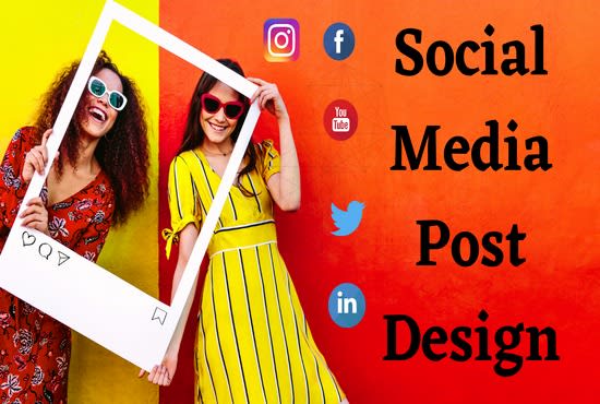 Design eye catching social media post by Hina925 | Fiverr