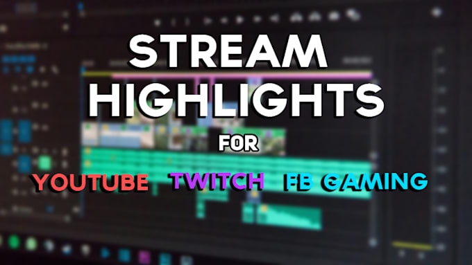 make stream highlights for youtube with free thumbnail