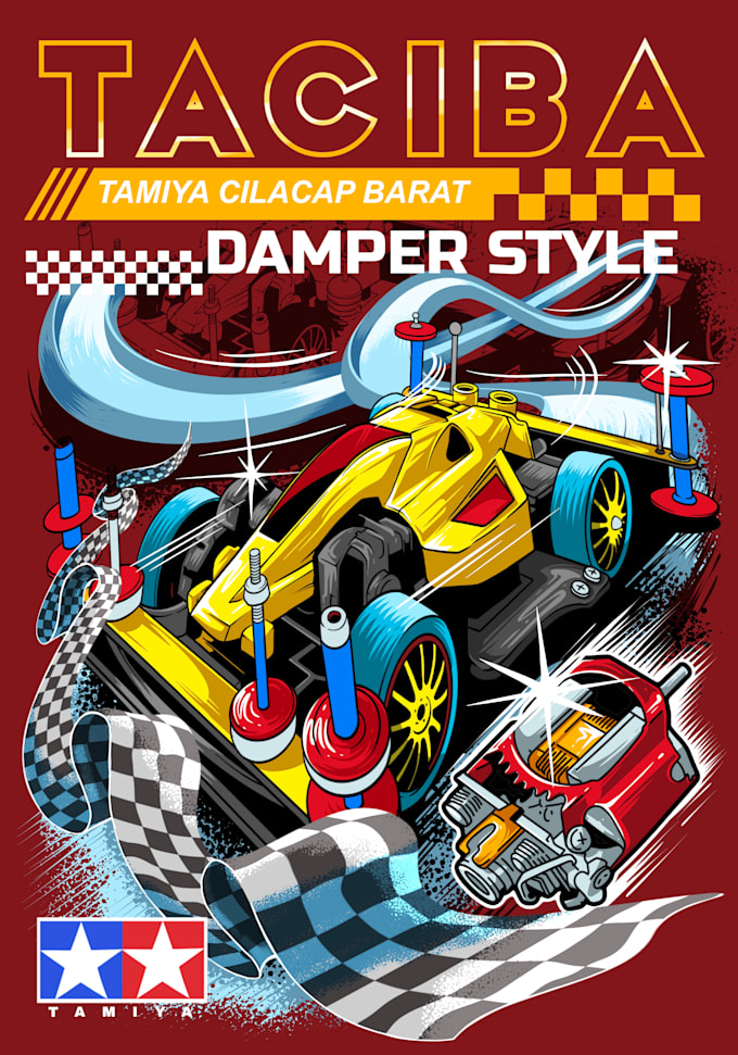 make tshirt design custome illustration