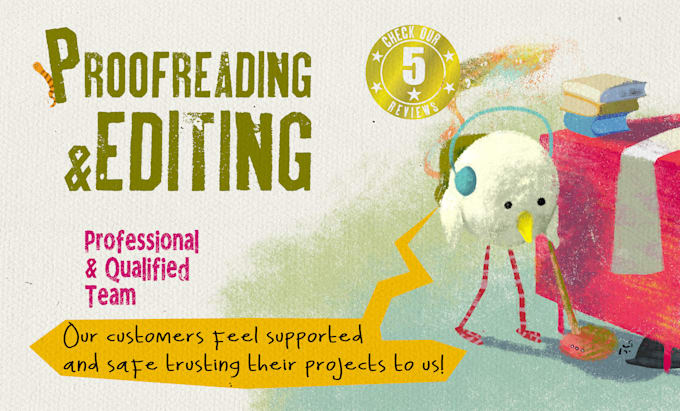 proofread and edit your children book