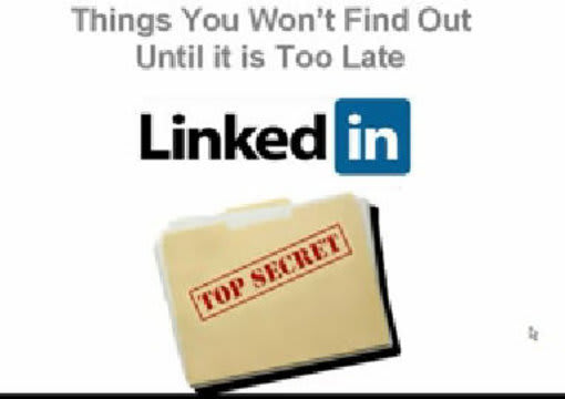 save you from making some Deadly LinkedIn mistakes