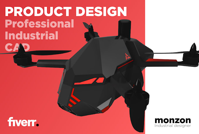 do professional industrial design based on your product idea