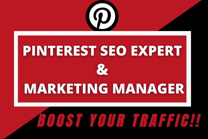 be your pinterest SEO expert and marketing manager