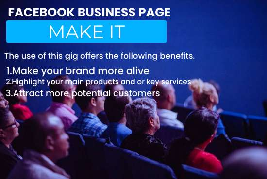 create an impressive facebook business page