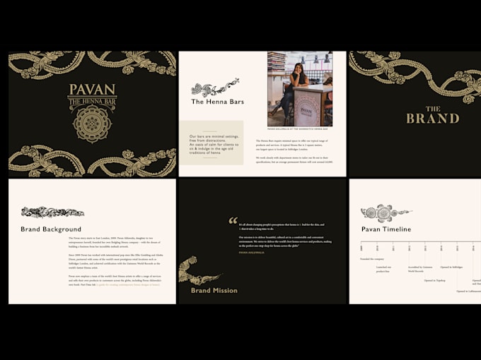 design a beautiful presentation