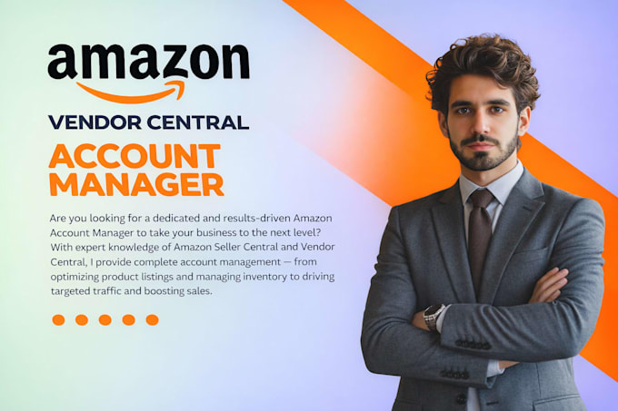 manage amazon vendor central account operations