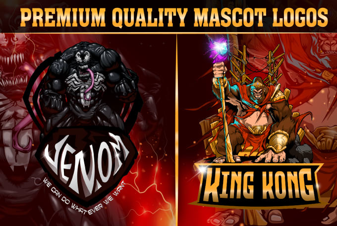 Do Mascot Logo Design For Twitch, Sports, And Gaming