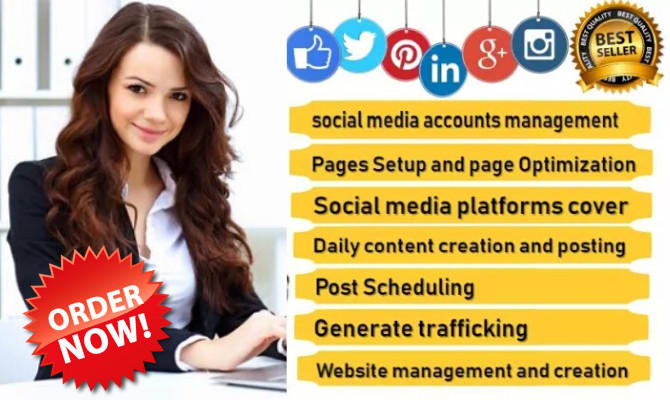 be your social media content creator and manager