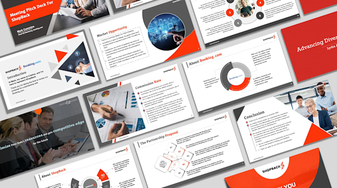 design premium powerpoint presentation and investors pitch deck