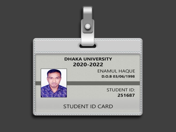 Design professional student official or employee and ay id card by ...