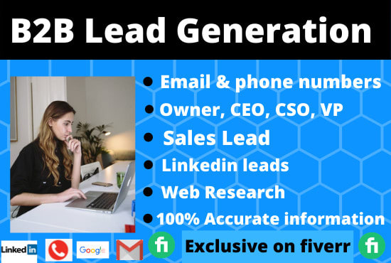 do targeted b2b lead generation and build email list
