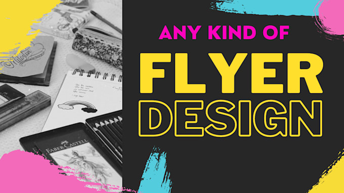 design eye catchy business flyer and brochure