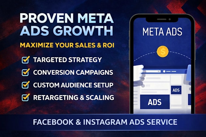 manage facebook and instagram ads to grow your sales