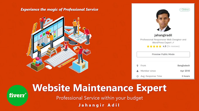 manage your wordpress website professionally