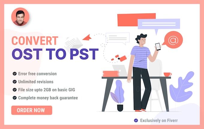convert your ost, olm, olk file to pst format