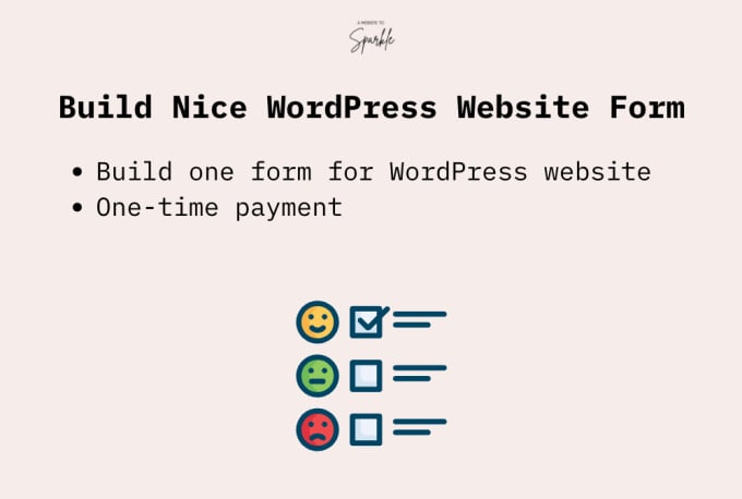 build nice custom wordpress form