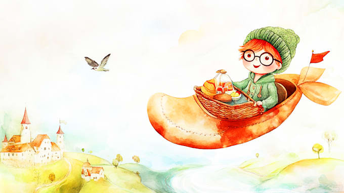 children story book illustration children story book illustration