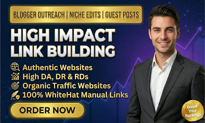 do genuine blogger outreach for niche edits and guest posts