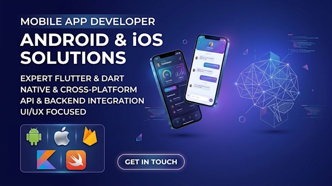 develop responsive android and ios app