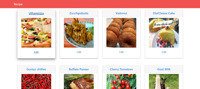 Create frontend using react js by Avi1515 | Fiverr