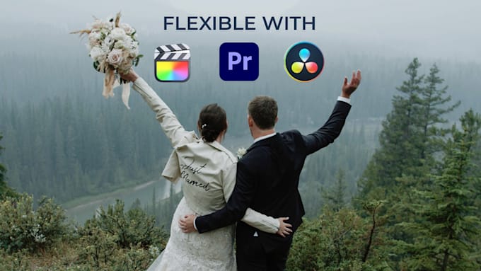 edit cinematic wedding reels and highlight films