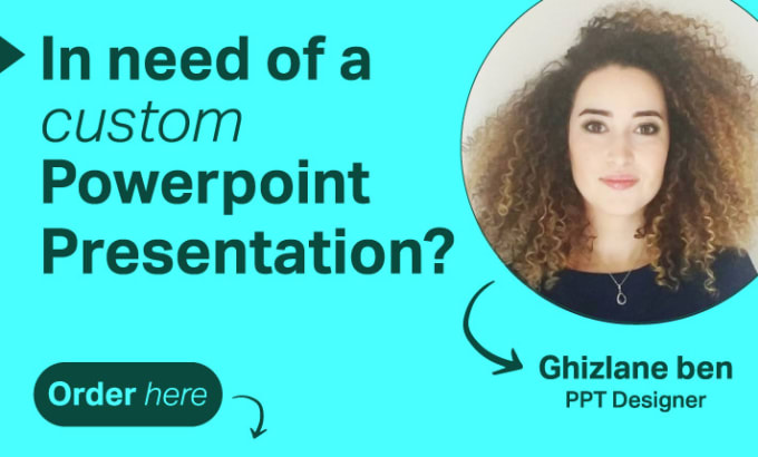 Hire a freelancer to design a custom powerpoint presentation