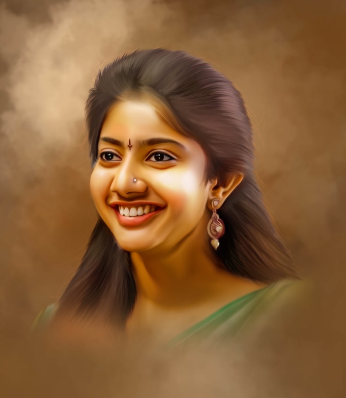 Turn your picture into digital oil smudge art by Ato_designs | Fiverr