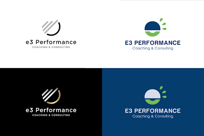 design flat minimalist modern business logo