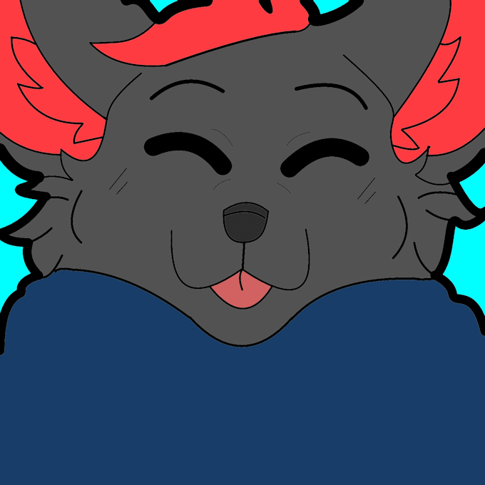 draw a sfw furry headshot commission