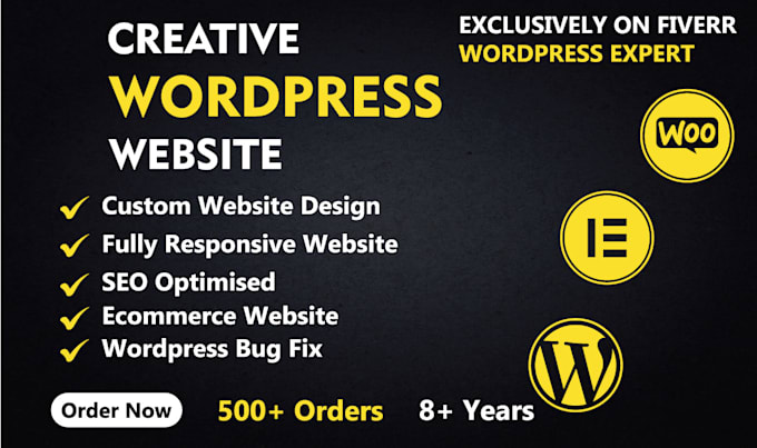 do custom and dynamic ecommerce wordpress website design for your business