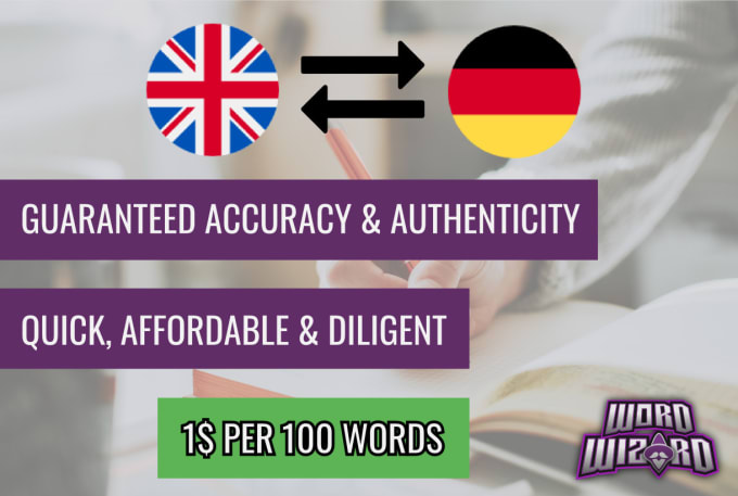 Hire a freelancer to adequately translate english to german and german to english