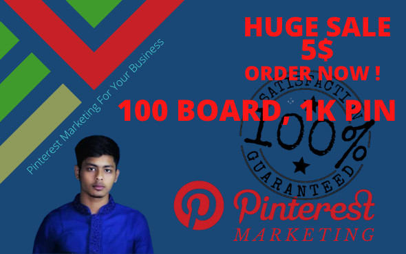 create 350 pins 35 boards for pinterest marketing
