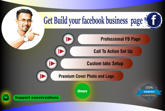 create design and optimize a facebook business page