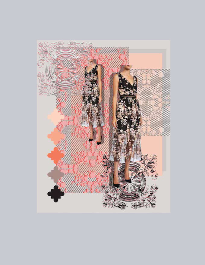 create stylish fashion and interior mood boards
