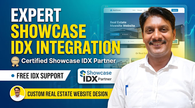 do idx integration with showcase idx and real estate website design