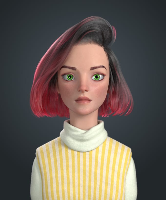 Create 3d Models And Sculpt 3d Characters By Anoop A Fiverr