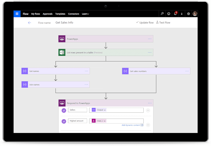 Create workflows in ms power automate to integrate application by ...