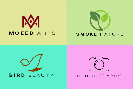 create clean minimalist logo design