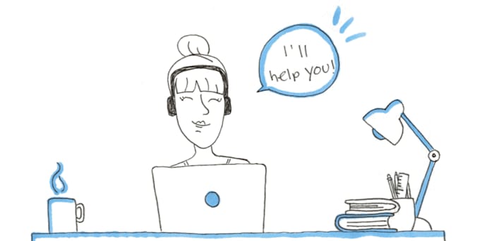 provide live customer support via live chat email or bot