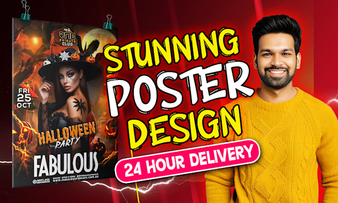 be your designer for event, movie, sports posters